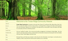 Timber Ridge Condominum Community Website